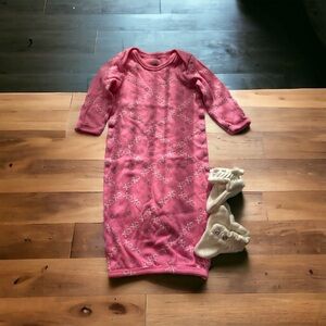 Luvable friends girls, pink, sleep sack, small 06 months hearts 100% cot…